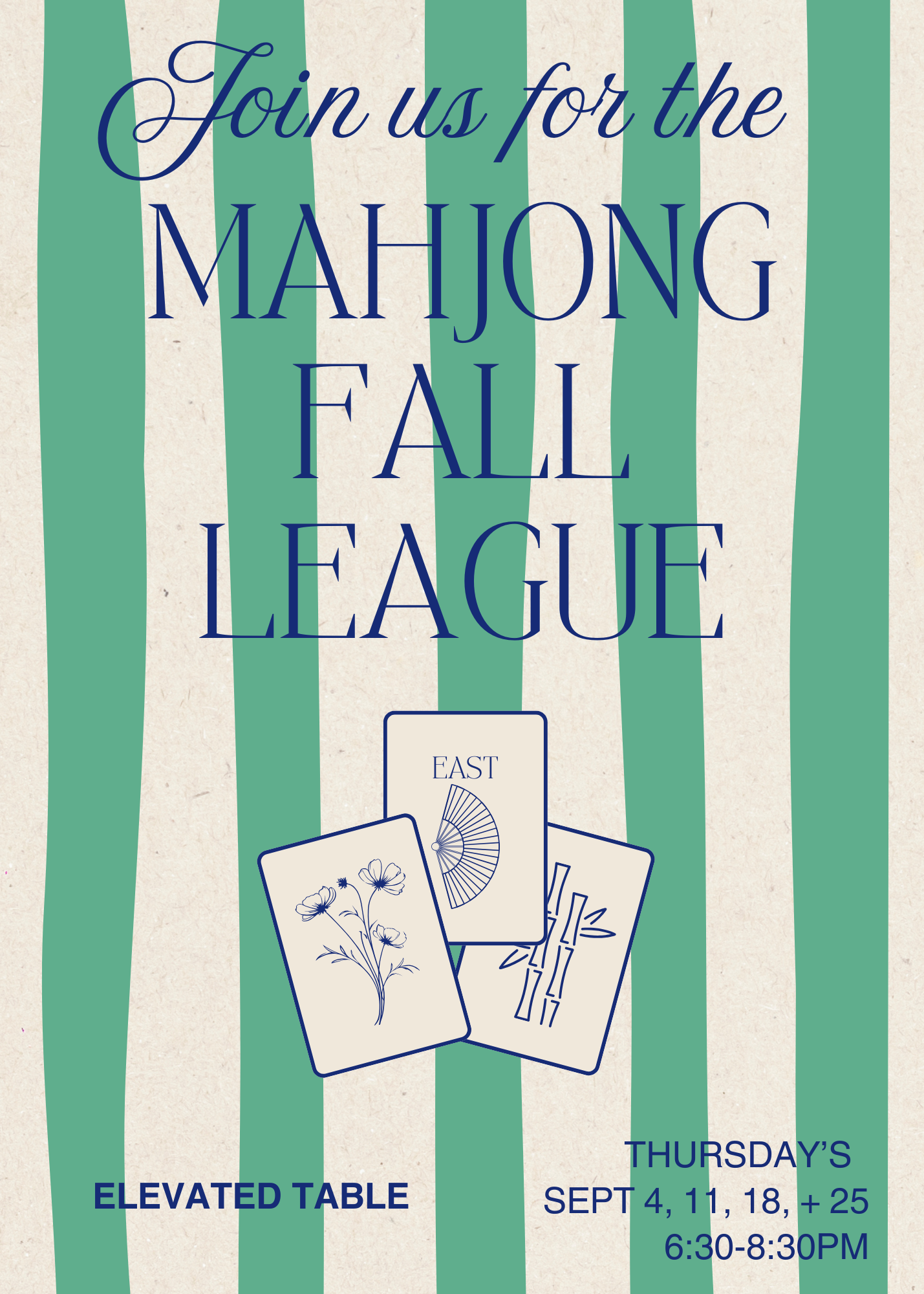 Mahjong Haven 2025 Fall League